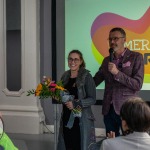 On Monday, July 4,  A Culture of Pride, the official launch of Limerick Pride 2022 was held at Ormston House with a talk on film and theatre actress Alice O’Day by 2022 Grand Marshall Sharon Slater. Picture: OLENA OLEKSIIENKO/ilovelimerick