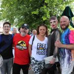 Limerick LGBT Pride Parade 2019 and Pridefest Party at Hunt Museum. Pictures: Orla McLaughlin 2019. All Rights Reserved.