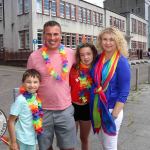 Limerick LGBT Pride Parade 2019 and Pridefest Party at Hunt Museum. Pictures: Orla McLaughlin 2019. All Rights Reserved.