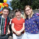 Limerick LGBT Pride Parade 2019 and Pridefest Party at Hunt Museum. Pictures: Orla McLaughlin 2019. All Rights Reserved.