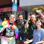 Limerick LGBT Pride Parade 2019 and Pridefest Party at Hunt Museum. Pictures: Orla McLaughlin 2019. All Rights Reserved.