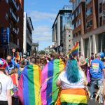 Limerick LGBT Pride Parade 2019 and Pridefest Party at Hunt Museum. Pictures: Orla McLaughlin 2019. All Rights Reserved.