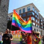 Limerick LGBT Pride Parade 2019 and Pridefest Party at Hunt Museum. Pictures: Orla McLaughlin 2019. All Rights Reserved.