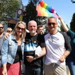 Limerick LGBT Pride Parade 2019 and Pridefest Party at Hunt Museum. Pictures: Orla McLaughlin 2019. All Rights Reserved.