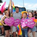 Limerick LGBT Pride Parade 2019 and Pridefest Party at Hunt Museum. Pictures: Orla McLaughlin 2019. All Rights Reserved.