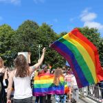 Limerick LGBT Pride Parade 2019 and Pridefest Party at Hunt Museum. Pictures: Orla McLaughlin 2019. All Rights Reserved.