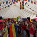 Limerick LGBT Pride Parade 2019 and Pridefest Party at Hunt Museum. Pictures: Orla McLaughlin 2019. All Rights Reserved.