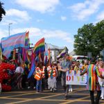 Limerick LGBT Pride Parade 2019 and Pridefest Party at Hunt Museum. Pictures: Orla McLaughlin 2019. All Rights Reserved.