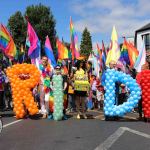 Limerick LGBT Pride Parade 2019 and Pridefest Party at Hunt Museum. Pictures: Orla McLaughlin 2019. All Rights Reserved.