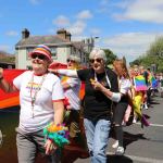 Limerick LGBT Pride Parade 2019 and Pridefest Party at Hunt Museum. Pictures: Orla McLaughlin 2019. All Rights Reserved.