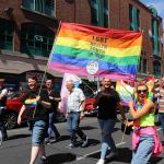 Limerick LGBT Pride Parade 2019 and Pridefest Party at Hunt Museum. Pictures: Orla McLaughlin 2019. All Rights Reserved.