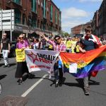 Limerick LGBT Pride Parade 2019 and Pridefest Party at Hunt Museum. Pictures: Orla McLaughlin 2019. All Rights Reserved.