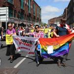 Limerick LGBT Pride Parade 2019 and Pridefest Party at Hunt Museum. Pictures: Orla McLaughlin 2019. All Rights Reserved.