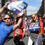 Limerick LGBT Pride Parade 2019 and Pridefest Party at Hunt Museum. Pictures: Orla McLaughlin 2019. All Rights Reserved.