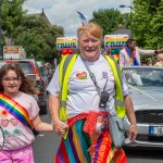 On Saturday, July 8, the Limerick Pride Parade 2023 brought some extra colour and music to Limerick city centre, followed by Pridefest in the gardens of the Hunt Museum. Picture: Olena Oleksienko/ilovelimerick