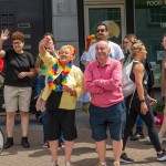 On Saturday, July 8, the Limerick Pride Parade 2023 brought some extra colour and music to Limerick city centre, followed by Pridefest in the gardens of the Hunt Museum. Picture: Olena Oleksienko/ilovelimerick