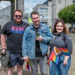 On Saturday, July 8, the Limerick Pride Parade 2023 brought some extra colour and music to Limerick city centre, followed by Pridefest in the gardens of the Hunt Museum. Picture: Olena Oleksienko/ilovelimerick