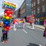 On Saturday, July 8, the Limerick Pride Parade 2023 brought some extra colour and music to Limerick city centre, followed by Pridefest in the gardens of the Hunt Museum. Picture: Olena Oleksienko/ilovelimerick