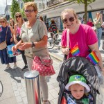 On Saturday, July 8, the Limerick Pride Parade 2023 brought some extra colour and music to Limerick city centre, followed by Pridefest in the gardens of the Hunt Museum. Picture: Olena Oleksienko/ilovelimerick