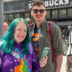 On Saturday, July 8, the Limerick Pride Parade 2023 brought some extra colour and music to Limerick city centre, followed by Pridefest in the gardens of the Hunt Museum. Picture: Olena Oleksienko/ilovelimerick