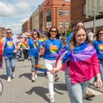 On Saturday, July 8, the Limerick Pride Parade 2023 brought some extra colour and music to Limerick city centre, followed by Pridefest in the gardens of the Hunt Museum. Picture: Olena Oleksienko/ilovelimerick