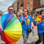 On Saturday, July 8, the Limerick Pride Parade 2023 brought some extra colour and music to Limerick city centre, followed by Pridefest in the gardens of the Hunt Museum. Picture: Olena Oleksienko/ilovelimerick