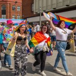 On Saturday, July 8, the Limerick Pride Parade 2023 brought some extra colour and music to Limerick city centre, followed by Pridefest in the gardens of the Hunt Museum. Picture: Olena Oleksienko/ilovelimerick