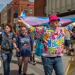 On Saturday, July 8, the Limerick Pride Parade 2023 brought some extra colour and music to Limerick city centre, followed by Pridefest in the gardens of the Hunt Museum. Picture: Olena Oleksienko/ilovelimerick