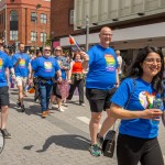 On Saturday, July 8, the Limerick Pride Parade 2023 brought some extra colour and music to Limerick city centre, followed by Pridefest in the gardens of the Hunt Museum. Picture: Olena Oleksienko/ilovelimerick