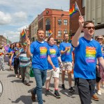 On Saturday, July 8, the Limerick Pride Parade 2023 brought some extra colour and music to Limerick city centre, followed by Pridefest in the gardens of the Hunt Museum. Picture: Olena Oleksienko/ilovelimerick