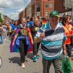 On Saturday, July 8, the Limerick Pride Parade 2023 brought some extra colour and music to Limerick city centre, followed by Pridefest in the gardens of the Hunt Museum. Picture: Olena Oleksienko/ilovelimerick