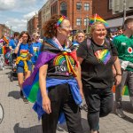 On Saturday, July 8, the Limerick Pride Parade 2023 brought some extra colour and music to Limerick city centre, followed by Pridefest in the gardens of the Hunt Museum. Picture: Olena Oleksienko/ilovelimerick
