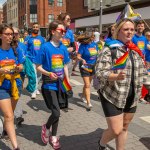 On Saturday, July 8, the Limerick Pride Parade 2023 brought some extra colour and music to Limerick city centre, followed by Pridefest in the gardens of the Hunt Museum. Picture: Olena Oleksienko/ilovelimerick