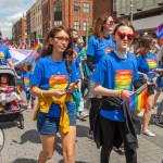 On Saturday, July 8, the Limerick Pride Parade 2023 brought some extra colour and music to Limerick city centre, followed by Pridefest in the gardens of the Hunt Museum. Picture: Olena Oleksienko/ilovelimerick