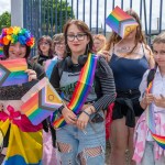 On Saturday, July 8, the Limerick Pride Parade 2023 brought some extra colour and music to Limerick city centre, followed by Pridefest in the gardens of the Hunt Museum. Picture: Olena Oleksienko/ilovelimerick