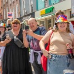 On Saturday, July 8, the Limerick Pride Parade 2023 brought some extra colour and music to Limerick city centre, followed by Pridefest in the gardens of the Hunt Museum. Picture: Olena Oleksienko/ilovelimerick