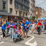 On Saturday, July 8, the Limerick Pride Parade 2023 brought some extra colour and music to Limerick city centre, followed by Pridefest in the gardens of the Hunt Museum. Picture: Olena Oleksienko/ilovelimerick