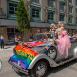 On Saturday, July 8, the Limerick Pride Parade 2023 brought some extra colour and music to Limerick city centre, followed by Pridefest in the gardens of the Hunt Museum. Picture: Olena Oleksienko/ilovelimerick