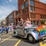 On Saturday, July 8, the Limerick Pride Parade 2023 brought some extra colour and music to Limerick city centre, followed by Pridefest in the gardens of the Hunt Museum. Picture: Olena Oleksienko/ilovelimerick