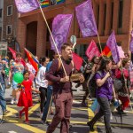 On Saturday, July 8, the Limerick Pride Parade 2023 brought some extra colour and music to Limerick city centre, followed by Pridefest in the gardens of the Hunt Museum. Picture: Olena Oleksienko/ilovelimerick