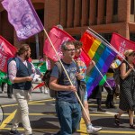 On Saturday, July 8, the Limerick Pride Parade 2023 brought some extra colour and music to Limerick city centre, followed by Pridefest in the gardens of the Hunt Museum. Picture: Olena Oleksienko/ilovelimerick