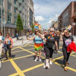 On Saturday, July 8, the Limerick Pride Parade 2023 brought some extra colour and music to Limerick city centre, followed by Pridefest in the gardens of the Hunt Museum. Picture: Olena Oleksienko/ilovelimerick