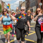 On Saturday, July 8, the Limerick Pride Parade 2023 brought some extra colour and music to Limerick city centre, followed by Pridefest in the gardens of the Hunt Museum. Picture: Olena Oleksienko/ilovelimerick