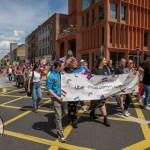 On Saturday, July 8, the Limerick Pride Parade 2023 brought some extra colour and music to Limerick city centre, followed by Pridefest in the gardens of the Hunt Museum. Picture: Olena Oleksienko/ilovelimerick