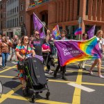 On Saturday, July 8, the Limerick Pride Parade 2023 brought some extra colour and music to Limerick city centre, followed by Pridefest in the gardens of the Hunt Museum. Picture: Olena Oleksienko/ilovelimerick