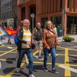 On Saturday, July 8, the Limerick Pride Parade 2023 brought some extra colour and music to Limerick city centre, followed by Pridefest in the gardens of the Hunt Museum. Picture: Olena Oleksienko/ilovelimerick