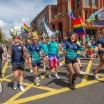 On Saturday, July 8, the Limerick Pride Parade 2023 brought some extra colour and music to Limerick city centre, followed by Pridefest in the gardens of the Hunt Museum. Picture: Olena Oleksienko/ilovelimerick