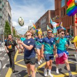 On Saturday, July 8, the Limerick Pride Parade 2023 brought some extra colour and music to Limerick city centre, followed by Pridefest in the gardens of the Hunt Museum. Picture: Olena Oleksienko/ilovelimerick