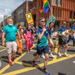 On Saturday, July 8, the Limerick Pride Parade 2023 brought some extra colour and music to Limerick city centre, followed by Pridefest in the gardens of the Hunt Museum. Picture: Olena Oleksienko/ilovelimerick