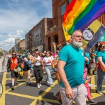 On Saturday, July 8, the Limerick Pride Parade 2023 brought some extra colour and music to Limerick city centre, followed by Pridefest in the gardens of the Hunt Museum. Picture: Olena Oleksienko/ilovelimerick